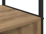 Coat Stand with Shoes Bench Artisan Oak 100 x 32 x 180.5 cm 8012037
