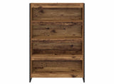 Book Cabinet 2 pcs Old Wood 80 x 30 x 155 cm Engineered Wood 3403008