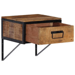 ZNTS Bedside Cabinet 40x35x40 cm Solid Wood Mango 358916
