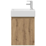 Bathroom Vanity Unit with Tap Artisan Oak 45.5 x 22.5 x 84 cm 889460