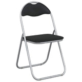 Folding Chair 2 pcs Black and Grey 48 x 43.5 x 81 cm 42029043
