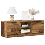 TV Cabinet Old Wood 102x35x36.5 cm Engineered Wood 856858
