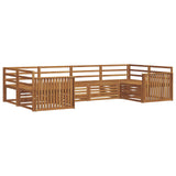 Outdoor Sofa Set 6 pcs Natural 3374014
