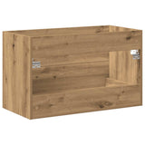 Bathroom Sink Cabinet Artisan Oak 80x38.5x48 cm Engineered Wood 862534