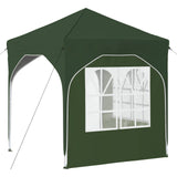 Pop-up Party Tent 192 x 192 x 245 cm Green 42019827