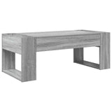 Coffee Table Grey Sonoma 110 x 50 x 41 cm Engineered Wood 8000161