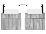 Wall-mounted Sink Vanity Grey Sonoma 49 x 41 x 63 cm 890568