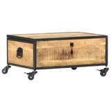 Coffee Table 70x50x33 cm Solid Mango Wood 286378