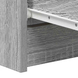 815076 Sideboard Grey Sonoma 60x35x98,5 cm Engineered Wood