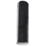 ZNTS Hexagon Fence Grey 0.4x100 m Steel 42005590