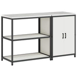 Kitchen Storage Set HATTEM 2 pcs White Cold-rolled Steel 3392660