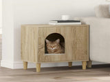 Cat House Sonoma 51 x 30 x 52 cm Engineered Wood 8000664