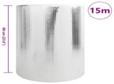 Radiator Heat Reflector Silver 15 x 0.6 m Polyethylene 42009820