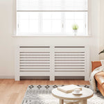 Radiator Cover White 172x19x81.5 cm MDF 284322