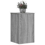 ZNTS Plant Stands 2 pcs Grey Sonoma 30x30x50 cm Engineered wood 852920