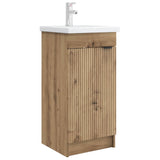 Bathroom Vanity with Sink Artisan Oak 42 x 40 x 84.5 cm 890093