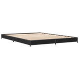 Bed Frame without Mattress Black 135x190 cm Double 845161