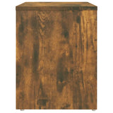 Bed Cabinets 2 pcs Smoked Oak 40x30x40 cm Engineered Wood 815178