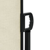 Retractable Side Awning Cream 160x600 cm 4004625