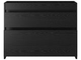 Bathroom Under Sink Cabinet Black Oak 78.5 x 37.5 x 81 cm 890737