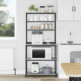 Kitchen Shelf Grey Sonoma 80 x 40 x 168 cm Engineered Wood 883889