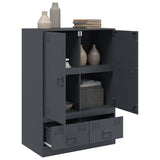 Highboard Anthracite 67x39x95 cm Steel 841807