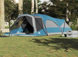 Family Tent Tunnel 8-Person Blue Waterproof 4009553