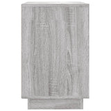 Sideboard Grey Sonona 102x35x60 cm Engineered Wood 831883