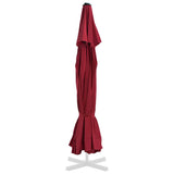 Replacement Fabric for Outdoor Parasol Bordeaux Red 515 cm 312542