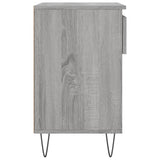 Shoe Cabinet Grey Sonoma 70x36x60 cm Engineered Wood 831442