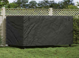 Outdoor Swing Cover Black 220 x 150 x 150 cm 420D Oxford Fbric 4105922