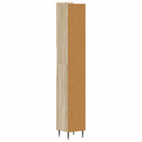 Bathroom Cabinet with Open Shelf ZWOLLE Sonoma Oak 896377