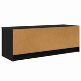 TV Cabinet Black Oak 102 x 35 x 36.5 cm Engineered Wood 880766