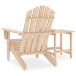 Garden Adirondack Chair with Table Solid Fir Wood 315922