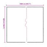 Plant Cover Transparent 5 x 10 m PE 3429323