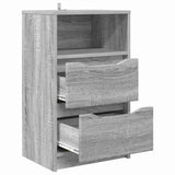 Bedside Tables with Drawer 2 pcs Grey Sonoma 40 x 30 x 467 cm 888920