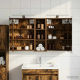 Bathroom Cabinet Set 3 pcs 100 x 10.5 x 60.5 cm Engineered wood 3403708