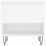 Coffee Tables 2 pcs White 50x46x50 cm Engineered Wood 830909