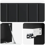 Wall-Mounted TV Cabinet Black 59.5 x 31 x 30 cm Engineered Wood 898366