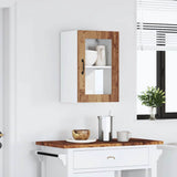 Kitchen Wall Cabinet with Glass Door Porto Old Wood 854015