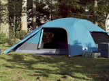 Camping Tent Dome 4-Person Blue Waterproof 94720