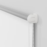 Roller blind blackout 164.4x175 cm Fabric Width 160 cm white 240136