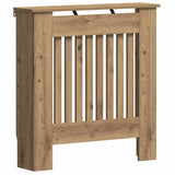 Radiator Cover Artisan Oak 78 x 19 x 81.5 cm Engineered Wood 884101
