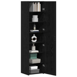 Highboard Black Oak 45 x 42.5 x 185 cm 3365584