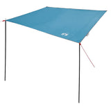 Caravan Awning -Person 240 x 460 cm Waterproof Blue Taffeta 42001045