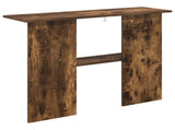 Console Table Smoked Oak 100 x 30 x 75 cm Engineered Wood 8001179