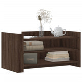 Coffee Table Brown Oak 100x50x50 cm Engineered Wood 848352