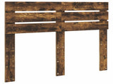 Bed Frame Smoked Oak 120 x 200 cm Solid Pine Wood 3411435
