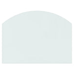 ZNTS Fireplace Glass Plate 80x60 cm 324152