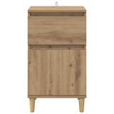 Bedside Cabinet with Drawer 2 pcs Artisan Oak 40 x 35 x 70 cm 881236